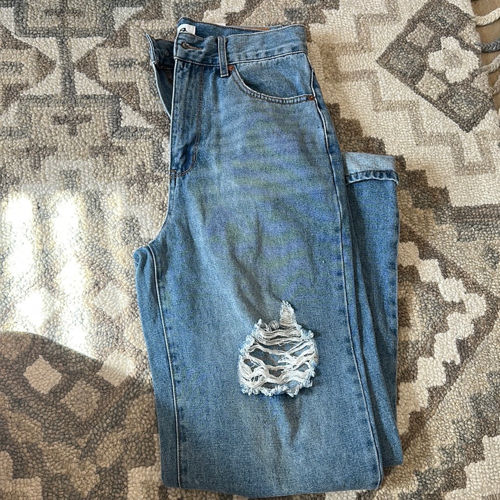 Size 27 jeans, super oversized, from tillys